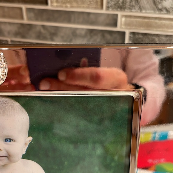 Lenox Baby Frame with Rhinestone Crown - Picture 2 of 4
